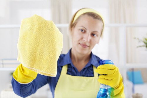 Customer raising a carpet cleaning concern during a service review