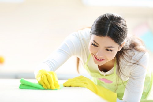 Clean and refreshed living room seating after upholstery cleaning