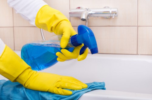 Steam cleaning carpets in Northolt with professional equipment