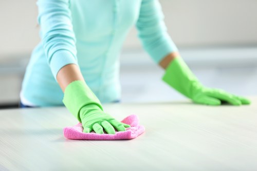 Governing law and final terms page for a UK carpet cleaning company
