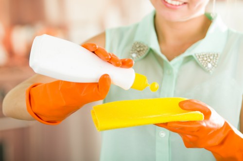 Deep cleaning a carpet to remove stains and dirt