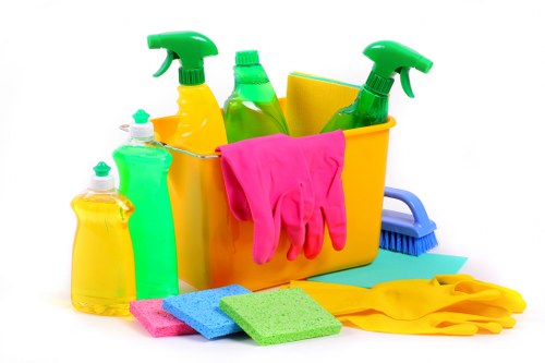 Cleaning a fabric sofa with specialist equipment in Northolt